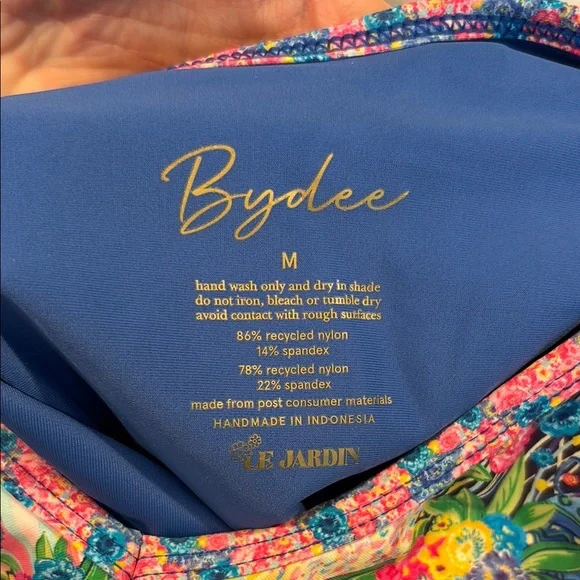 Floral One-Piece Swimsuit - Picture 2 of 5